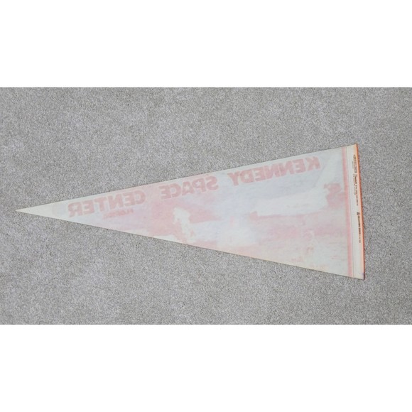 Vtg Kennedy Space Center Felt Pennant Sublime Florida1980’s Rare - Picture 10 of 10